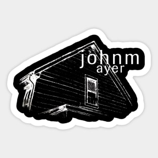 johnm ayer Sticker